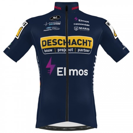 Wielershirt 2025 Deschacht Hens Meas - Blauw
